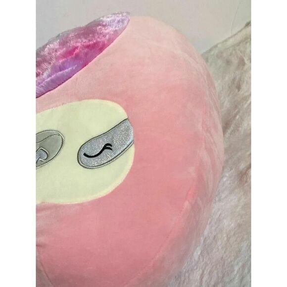 Squismallows Sloth Taryn Valentine 16" Pink Plush Soft Target Exclusive NWT - Picture 10 of 11